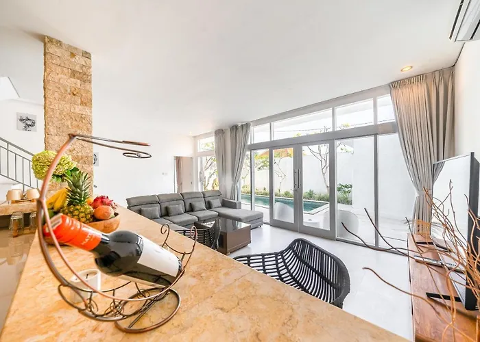 Villa Bright Modern 3br In Canggu